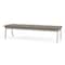 Lesro Newport 3 Seat Bench, 67 in W 21 in L 18.5 in H NP3001 - alternate 2